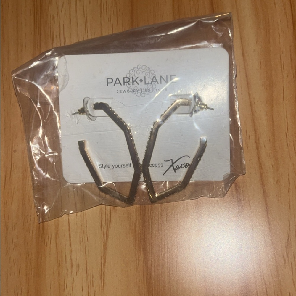 Park Lane Gold and Silver Hoop Earrings